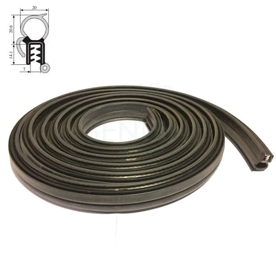 VW Transporter T5 Tailgate Aperture Rubber Seal (2003-2015)