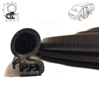 Side Sliding Cargo Door Aperture Weatherstrip Rubber Seal For VW Transporter T4 (Panel Van) (1990-2003) 7D0843791F