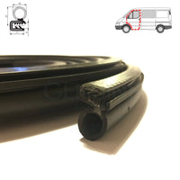 Front Door Aperture Weatherstrip Rubber Seal For Ford Transit MK5 1994-2000 (2 Pieces) 92VB-V20708-AD