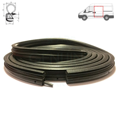 Sliding Door Rubber Seal For Ford Transit MK7 2006-2014
