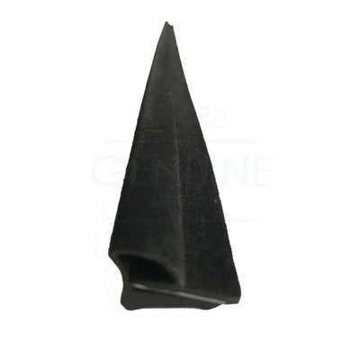 Door Window Belt Slot Outer Rubber Seal For Mercedes-Benz W114 (1967-1976) (2 Pieces) 1217250166