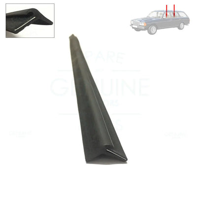 Mercedes-Benz W123 Door Window Aperture Outer Rubber Seal, 1267250365
