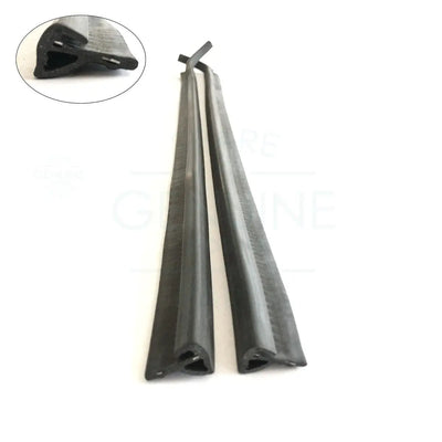 Volkswagen Golf Door Window Slot Outer Rubber Seals (1974-1985) (2 Pieces) 255837703, 255837704