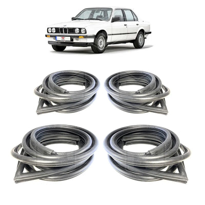 BMW 3-Series E30 Sedan Touring Door Inner Seal, 51711906959, 51711906960, 51711906925, 51711906926