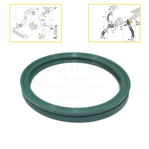 Charger Intake Manifold Hose Pipe Seal Gasket Fits BMW 11617790547