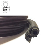 Renault Clio MK2 Front Door Weatherstrip Rubber Seal 1990-2005, OEM: 8200462644