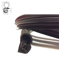 Renault Clio MK2 Front Door Weatherstrip Rubber Seal 1990-2005, OEM: 8200462644