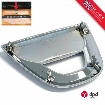 Dacia Logan Rear Bootlid Badge Emblem, OEM: 908894079R