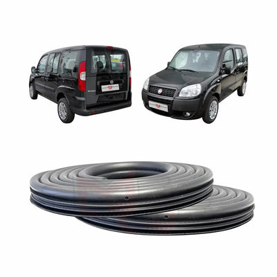 Fiat Doblo Side Rear Loading Door Weatherstrip 2001-2010, OEM: 46814072