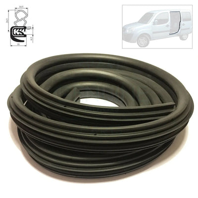 Fiat Doblo Sliding Door On-body Weatherstrip Rubber Seal (2001-2010) 46814072