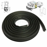 Fiat Ducato Crew Cab Tipper Rear Side Door Weatherstrip Rubber Seal (2006-2014)