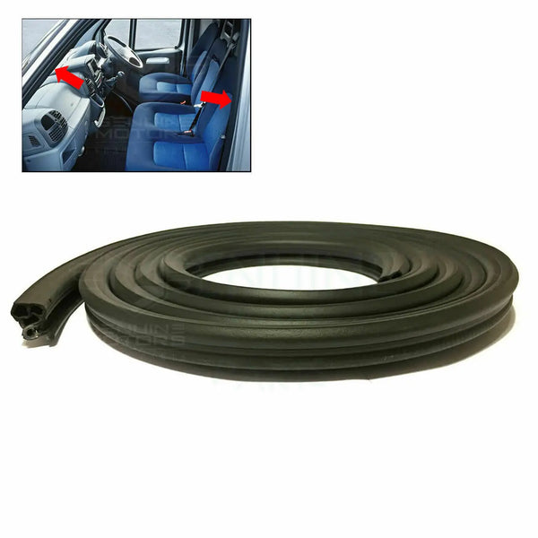 Fiat Ducato Front Door Weatherstrip Rubber Seal (1998-2006) 1348439080