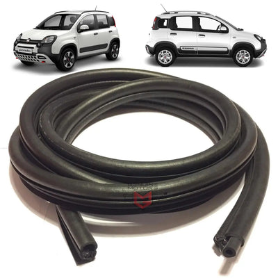 Fiat Panda Door Rubber Seal Weatherstrip, OEM: 51932953, 52062219, 51932955