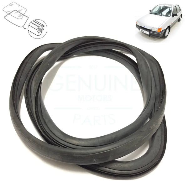 Ford Fiesta Front Windscreen Glass Moulding For MK3, 1989-1996, OEM: 6985872