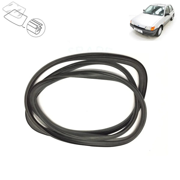 Ford Fiesta Front Windscreen Glass Moulding For MK3, 1989-1996, OEM: 6985872