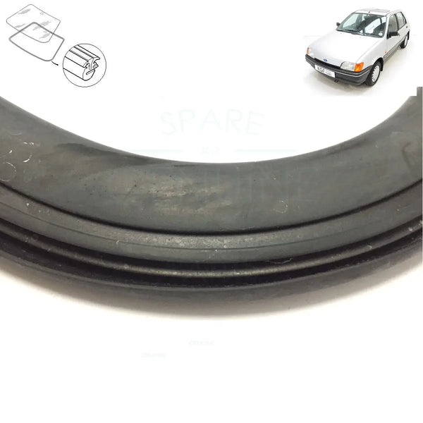 Ford Fiesta Front Windscreen Glass Moulding For MK3, 1989-1996, OEM: 6985872