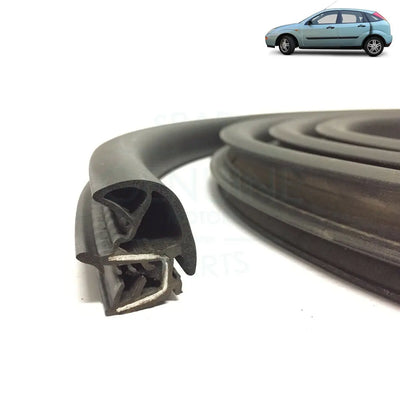 Rear Door Weatherstrip Rubber Seal For Ford Focus MK1 (1998-2005)