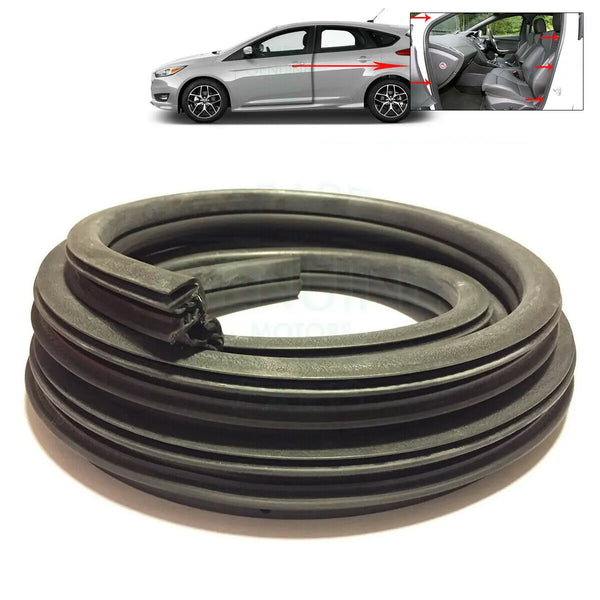 Ford Focus Front Door Weatherstrip Rubber Seal For MK3 2010-2018 ...
