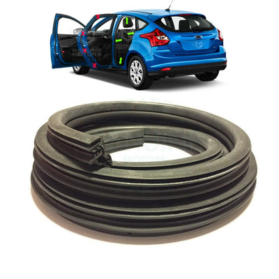 Ford Focus Rear Door Weatherstrip Rubber Seal For MK3 (2010-2018) 1750006