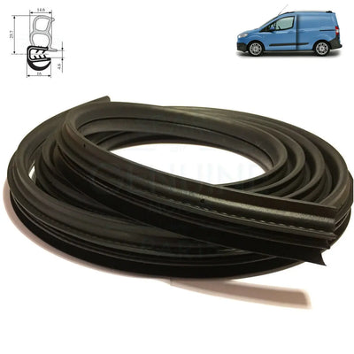 Ford Transit Courier Front Door Aperture Weatherstrip Rubber Seal (2014+) 1883679