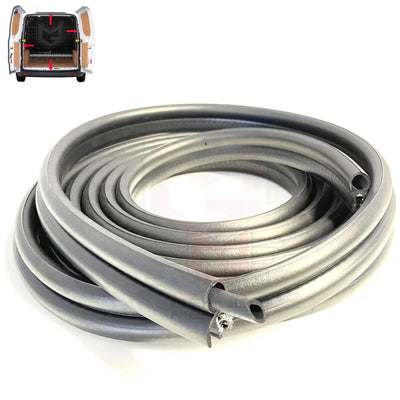 Ford Transit Custom Rear Loading Door Weatherstrip Rubber Seal 2012 Onward Low Roof Models, OEM: 1858441