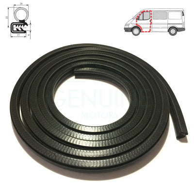 Ford Transit Front Door Weatherstrip Seal (1985-2000) 6173207, 1043311, 92VB-V20708-AD