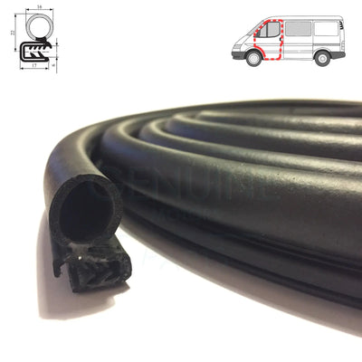 Ford Transit Front Door Weatherstrip Rubber Seal MK3 MK4 MK5 (1985-2000) 1043311