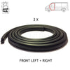 Ford Transit MK6 Front Door Weatherstrip Rubber Seal (2000-2006) (A Pair) 2C14-V20708-AB