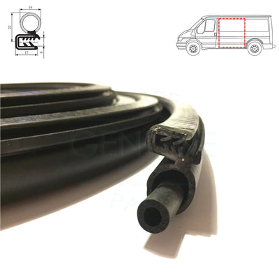 Ford Transit MK6 Side Sliding Door Weatherstrip Seal (2000-2006)