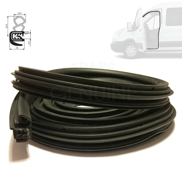 Front Door Weatherstrip Rubber Seal 6c11v20708bc Replacement For Ford Transit Mk7 V347 20062013 Insulation