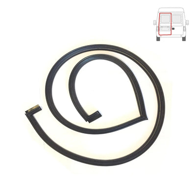 Ford Transit Rear Barn Left Door Weatherstrip Rubber Seal For MK5 High Roof (1994-2000) Models