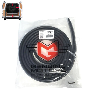 Ford Tourneo Custom Rear Loading Door Weatherstrip Rubber Seal 2012 Onward Low Roof Models, OEM: 1949315-2000896