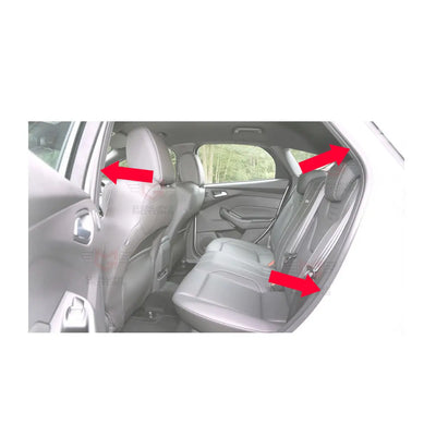 Rear Door Aperture Rubber Seal Fitting For Ford Focus MK3 (2010-2018)