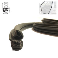 Fiat Doblo Front Door Inner Weatherstrip Rubber Seal (2001-2010)