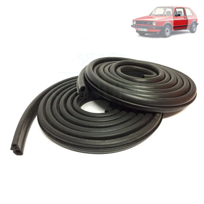 Front Door Weatherstrip Rubber Seal For VW Volkswagen Golf MK1 (3-Door Models) (1974-1984) 171837911H
