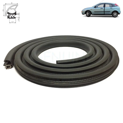 Front Door Weatherstrip Rubber Seal For Ford Focus MK1 (1998-2005) XS41-B20708-BJ