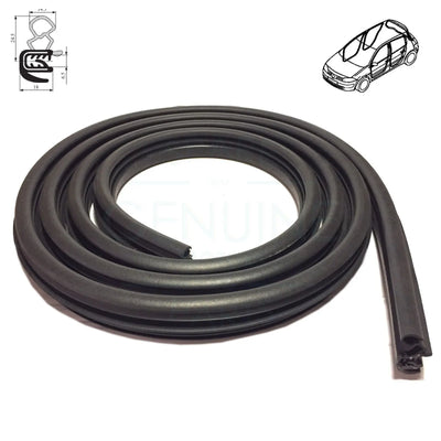 Front Door Weatherstrip Rubber Seal For Renault Megane MK2 (5-Door Models) (2002-2009) 8200077500