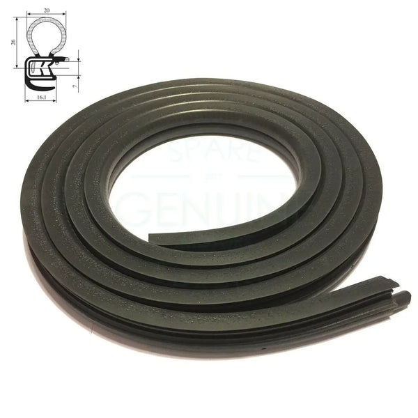 Sliding Door Aperture Weatherstrip Rubber Seal For Citroen Berlingo (1996-2008) 9023FF