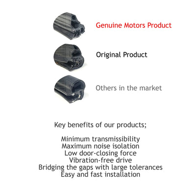 Mercedes Benz Vito W639 Sliding Loading Door Weather Seal Comparison