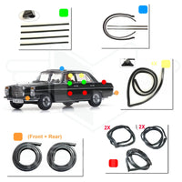 Mercedes-Benz W114 / W115 Restoration Weatherstrip Sealing Kit Replacement (1968-1976) (19 pcs)