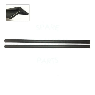 Mercedes W123 Door Window Belt Outer Rubber Seals (1979-1991) (2 Pieces)