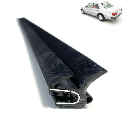 Mercedes-Benz W124 Front Door Window Belt Seal Inner (1985-1995) OEM: A1247250265