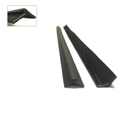 Mercedes W126 Door Window Belt Outer Rubber Seals (1979-1991) (2 Pieces)