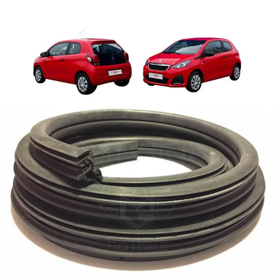 Peugeot 108 Door Aperture Weatherstrip Rubber Seal 3-Doors (2014-2021) OEM: B000807680