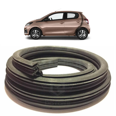 Peugeot 108 Rear Door Aperture Weatherstrip Rubber Seal 5-Doors 2014-2021