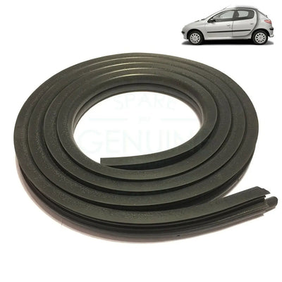Peugeot 206 Rear Door Weatherstrip Rubber Seal (1998-2012) 9023EK,