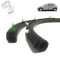 Door Sill Weatherstrip Rubber Seal For Peugeot 307 (2000-2014) (A Pair) 9023KH, 9023KJ