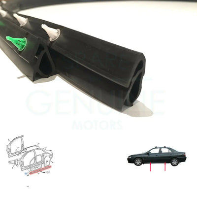Peugeot 406 Door Sill Lower Seal, 9023LJ, 9023LK