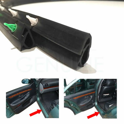 Peugeot 406 Door Sill Weatherstrip Rubber Seal (1995-2004) (A Pair) 9023LJ ,9023LK