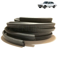 Door Weatherstrip Rubber Seal Set For Peugeot 504 (1968-1986) (4 Pieces) 930172
